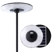 Ufo Solar Garden Lights Outdoor 600w 800w អំពូលភ្លើងដើរដោយថាមពលពន្លឺព្រះអាទិត្យ